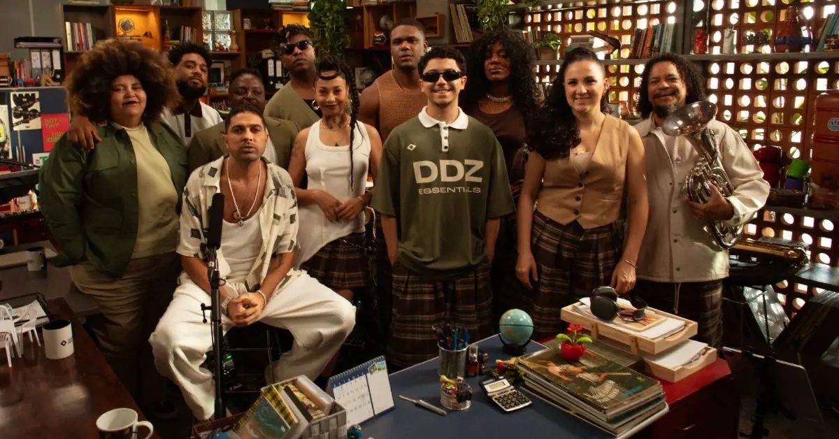 Don L, indicado ao Grammy Latino, se apresenta no Tiny Desk Brasil 2 Don L no Tiny Desk Brasil (Divulgação)